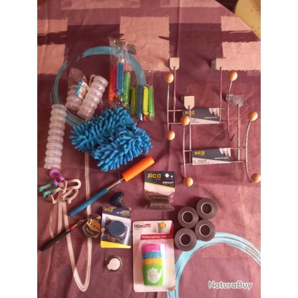 Lot articles de maison et autres