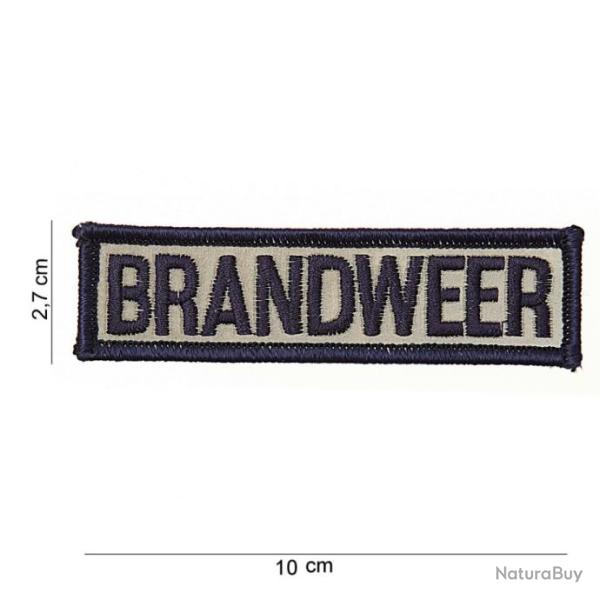 Patch tissu Brandweer | 101 Inc (0001 0332)