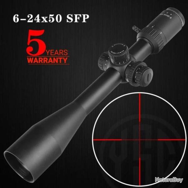 Ohhunt Lunette De Vis�e 6-24x50 SFP Paiement en 3 ou 4 fois -