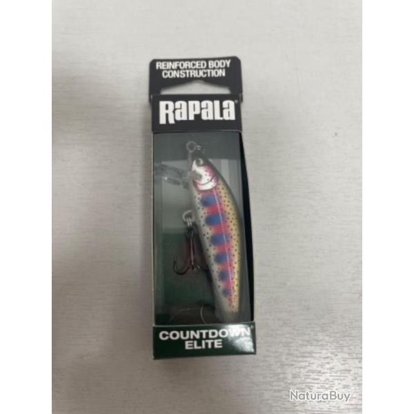 !! LEURRE RAPALA COUNTDOWN �LITE CDE75 col GILDED RAINBOW TROUT