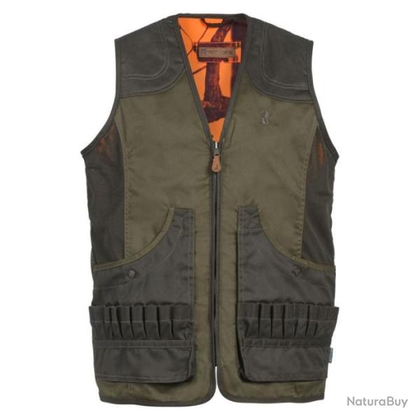 Gilet sans manche PERCUSSION r�versible savane ghost camo blaze