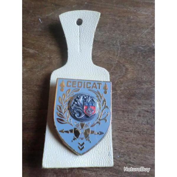 insigne CEDICAT  centre d �tude d�veloppement information du cat