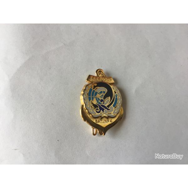 VENDU PAR LE-CUIRASSIER  INSIGNE COLONIALE 21EME RIMA SARAJEVO BAT INF 4 DOR�