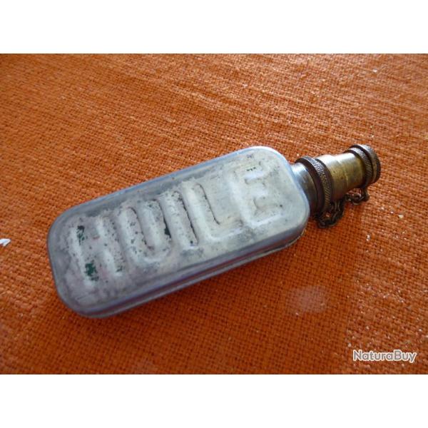 Huilier Arm�e Fran�ais  en aluminium , bouchon laiton