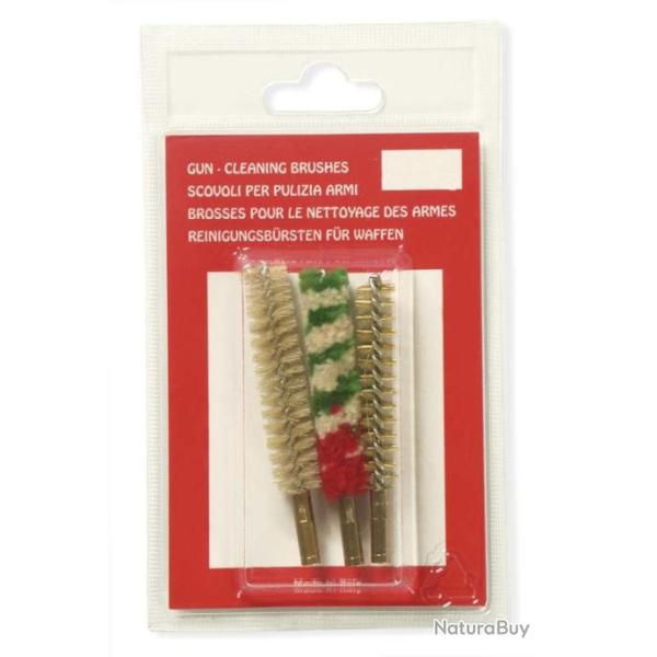 Lot de 3 �couvillons de nettoyage calibre .69 POUDRE NOIRE filetage 5MA femelle