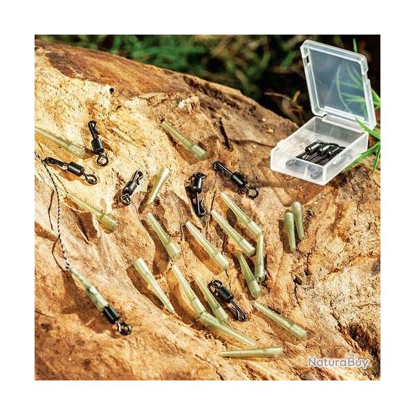 Emerillon Extra Carp Quick Change & Mini Sleeves (par 10)