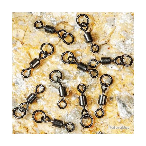 Emerillon � Anneau Extra Carp T8 (par 10)