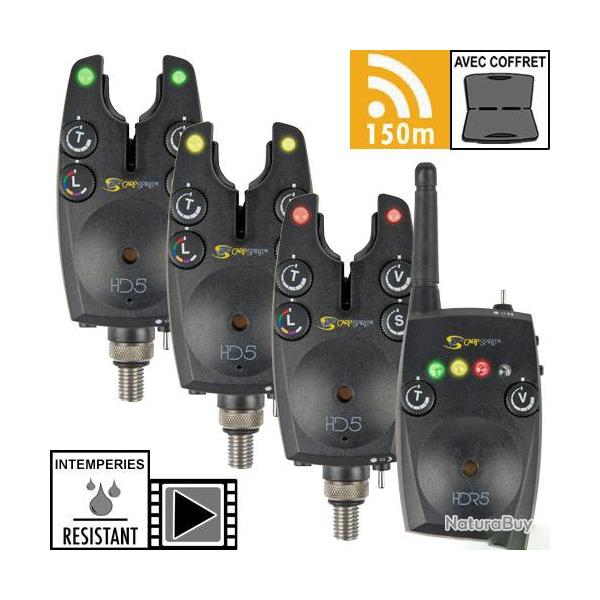 Coffret Carp Spirit Centrale 3 D�tecteurs HD5