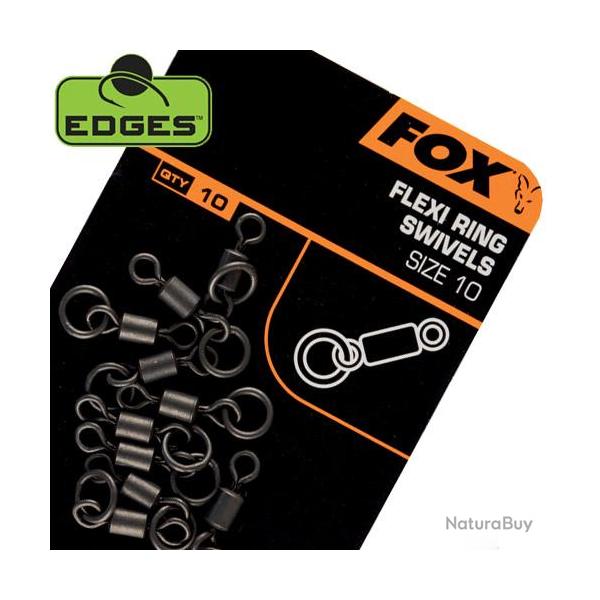 Emerillon � Anneau Fox Edges T7 (par 10)
