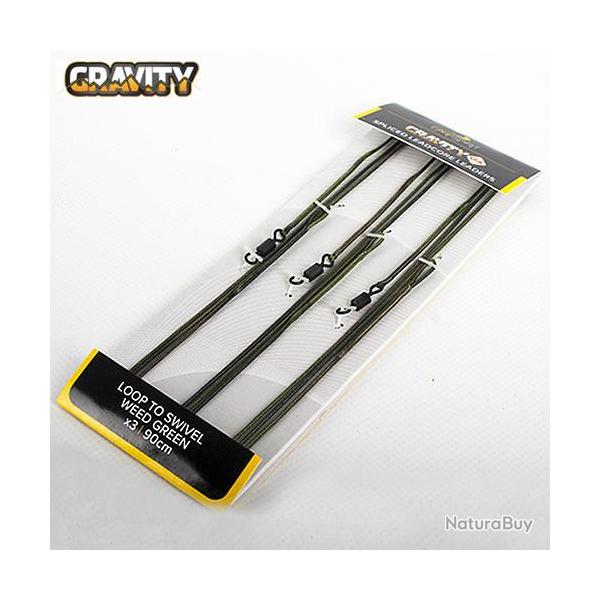 Montage Carp Spirit Gravity Loop To Swivel 90cm (par 3)