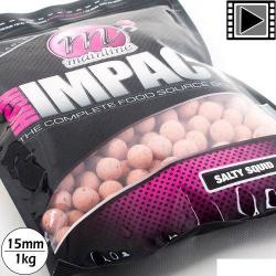 Bouillettes Mainline High Impact Salty Squid 15mm 1kg