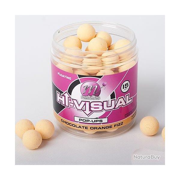 Pop Ups Mainline Washed Out Orange - Chocolat Orange 15mm 150ml