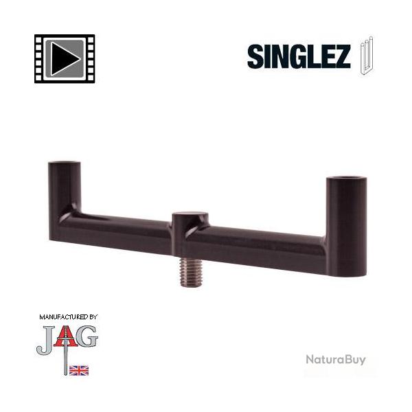 Buzz Bar Korda Singlez 2 cannes 6.5'' (16.5cm) Alu Black