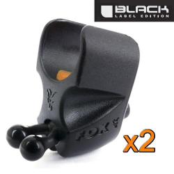 Clip Ligne Fox Black Label Ajustable Rod Clip (par 2)