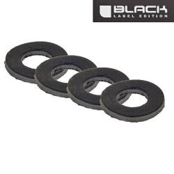 Black Label Fox Rondelle/Joint en Cuir (par 4)