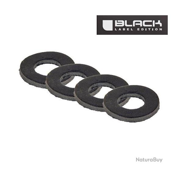Black Label Fox Rondelle/Joint en Cuir (par 4)