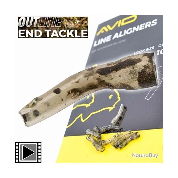 Adaptateur Avid Carp Line Aligners (par 10)