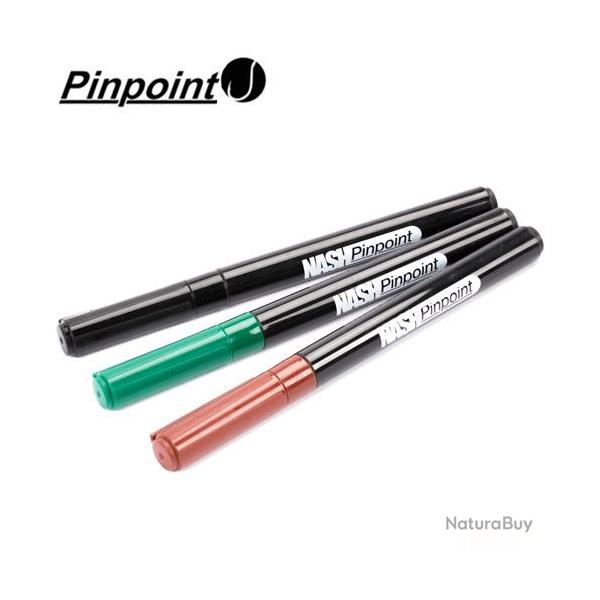Feutre Nash Pinpoint Hook & TT Marker Pens (set de 3)