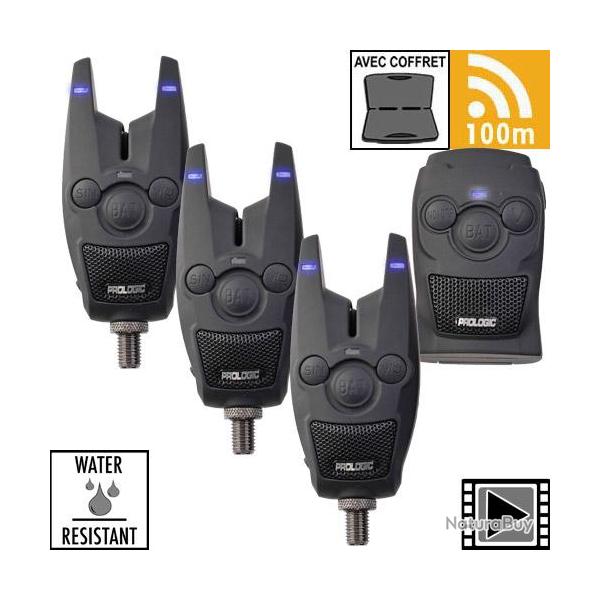 Coffret Prologic Centrale 3 D�tecteurs BAT+ Bleu