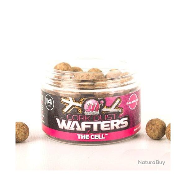 Bouillettes Equilibr�es Mainline Cork Dust Wafters Cell 14mm