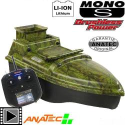 Bateau Amorceur Anatec Monocoque S Camou Oak Lithium Brushless DE-SR07