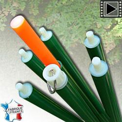 Marqueur Atropa Atrotube V2 Telescopique 6.30m Kit Complet Orange