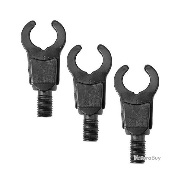 Support Arri�re Carp Zoom Marshall Rubber Rod Rest (les 3)