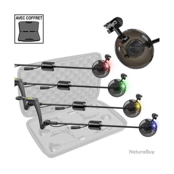 Coffret Carp Zoom 4 Balanciers Lumineux Prof Black