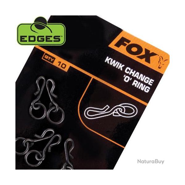 Agrafe Fox Edges Kwik Change Inline Swivel Size 7 (par 10)