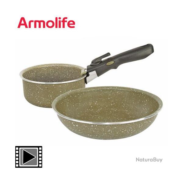 Set de Cuisine Trakker Armolife Marble Cookset Compact 2 pi�ces