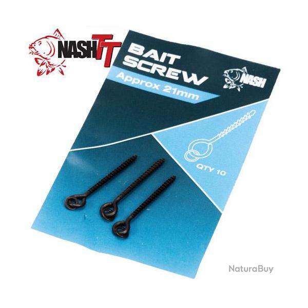 Vis � App�ts Nash Bait Screw 21mm (par 10)