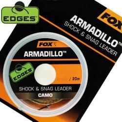 Tresse Fox Armadillo Camo Shock & Snag Leader 20m 30lbs
