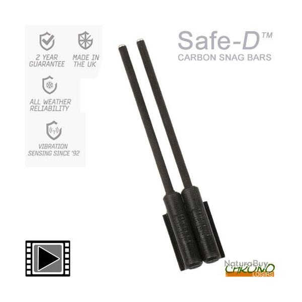 Syst�me Anti Ejection Delkim New Safe-D Carbon Snag Bars Txi-D & Ev-D