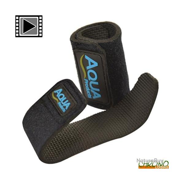 Attache Canne Aqua Products N�opr�ne Rod Straps (par 2)
