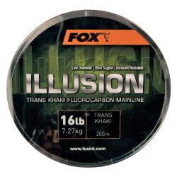 Ligne Fluorocarbon Fox Illusion Trans Khaki 200m 0.39mm