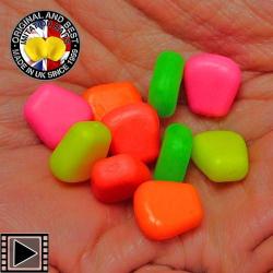 Ma&iuml;s Doux Enterprise Tackle Fluo Flottant (par 10) Rose