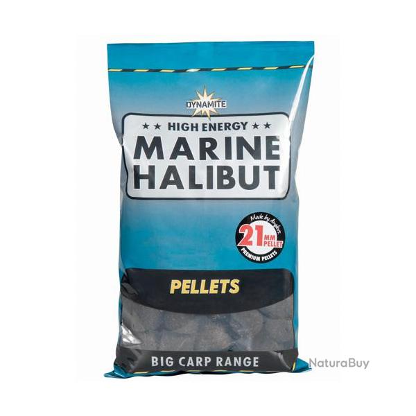 Pellets Dynamite Baits Marine Halibut Pr� Perc�s 21mm 900g