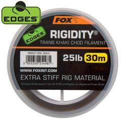 Monofilament Fox Edges Rigidity Chod Trans Khaki 30m 0.53mm