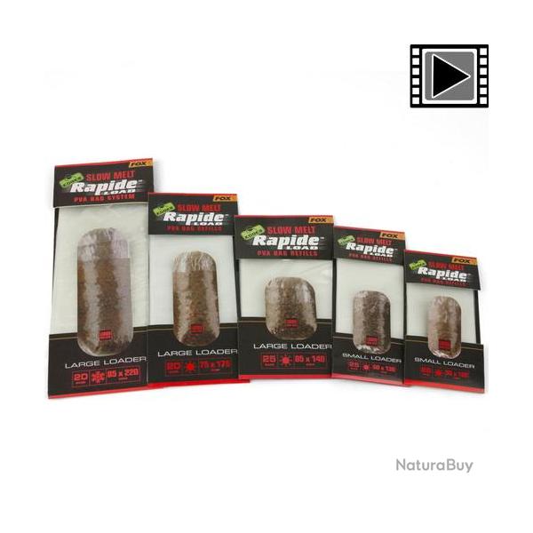 Recharge Sac PVA Fox Edges Slow Melt 75mm x 175mm (les 20)