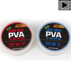 Bande PVA Fox Edges Tape Slow Melt 10mm x 20m