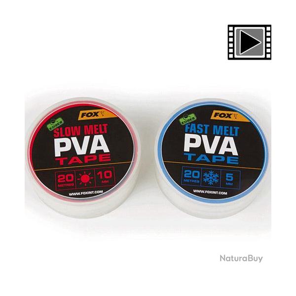 Bande PVA Fox Edges Tape Fast Melt 5mm x 40m
