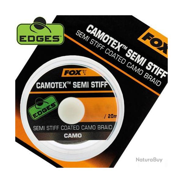 Tresse Fox Camotex Semi Stiff Coated Camo 20m 25lbs