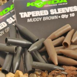Manchon Korda Silicone Tapered Sleeve Muddy Brown