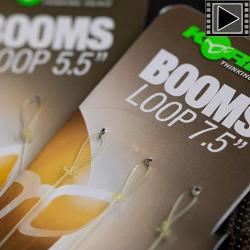Montage Korda Fluorocarbon Boom Loop (par 3)  7,5'' - 17.8cm