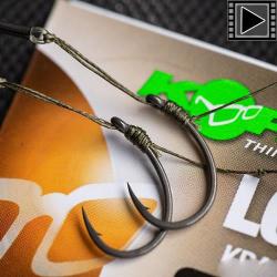 Bas de Ligne Korda Loop Rig Krank 18lbs (par 3) n&deg; 4