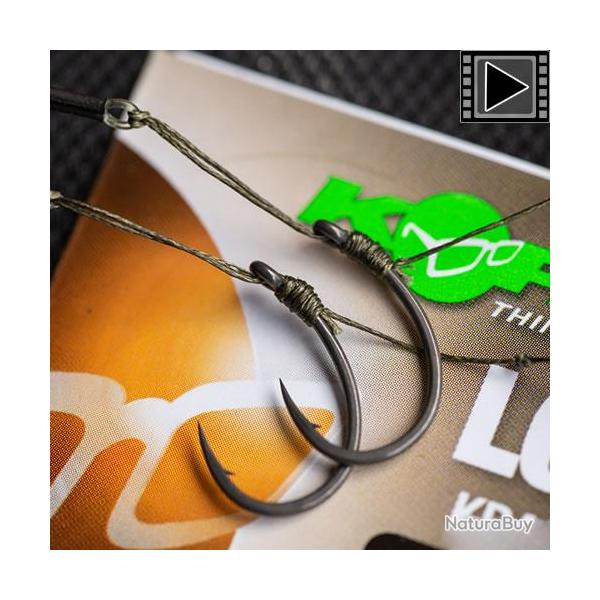 Bas de Ligne Korda Loop Rig Krank 18lbs (par 3) n� 4
