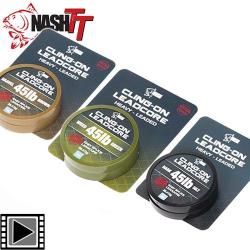 Leadcore Nash Cling-On 45lbs 7m Weed