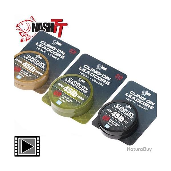 Leadcore Nash Cling-On 45lbs 7m Silt