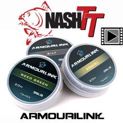 Tresse Nash Armourlink 35lbs 20m Gravel