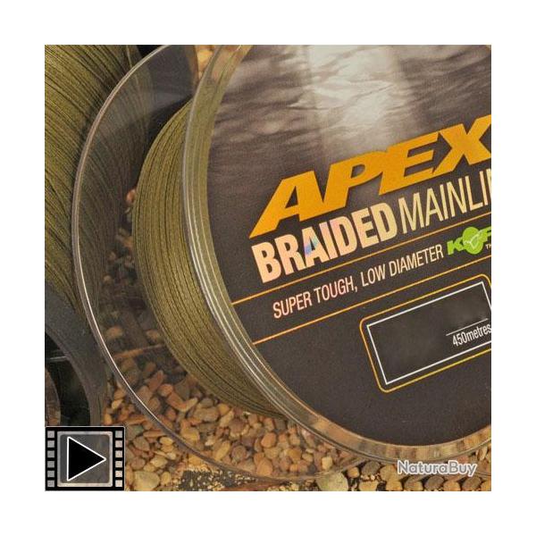 Tresse Korda Apex Braided Mainline 450m 30lbs